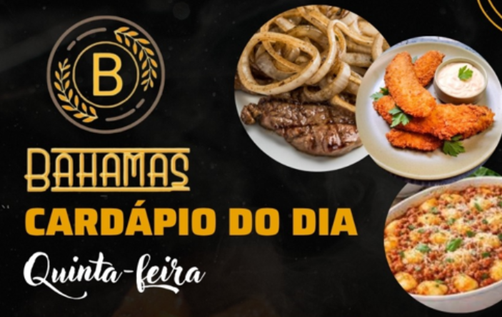 Confira o Cardápio do dia do Restaurante Bahamas