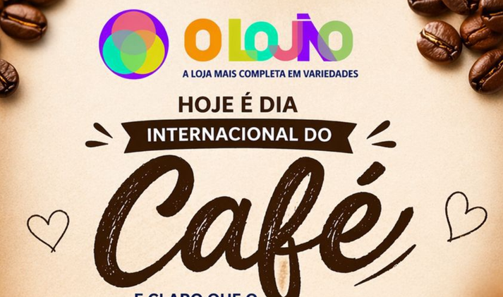  Hoje é Dia Internacional do Café! 
