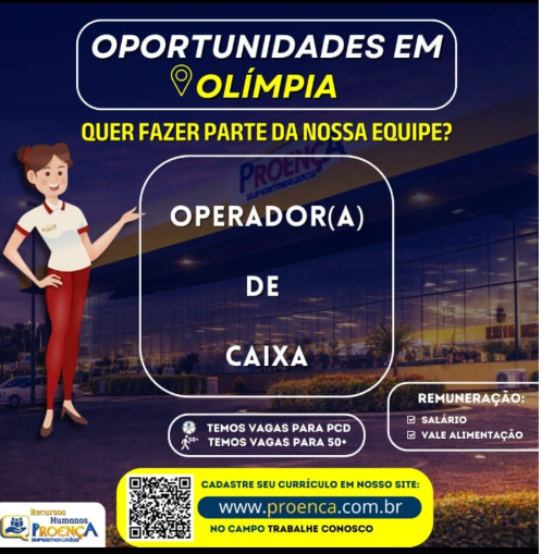OPORTUNIDADE DE EMPREGO