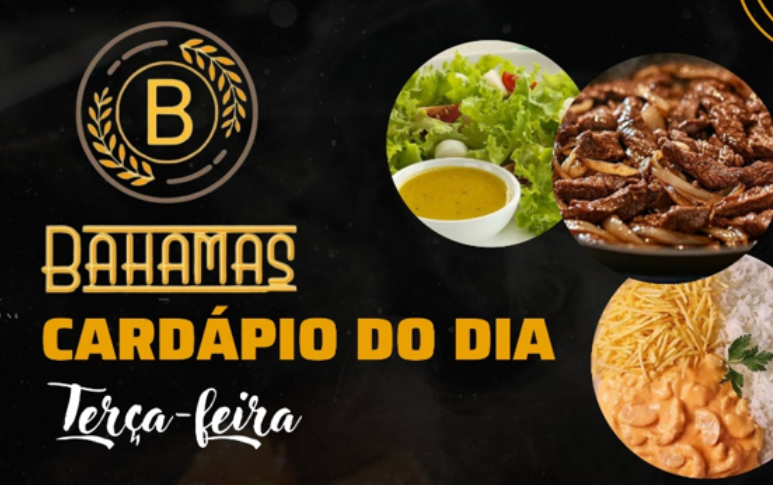 Confira o Cardápio do dia do Restaurante Bahamas