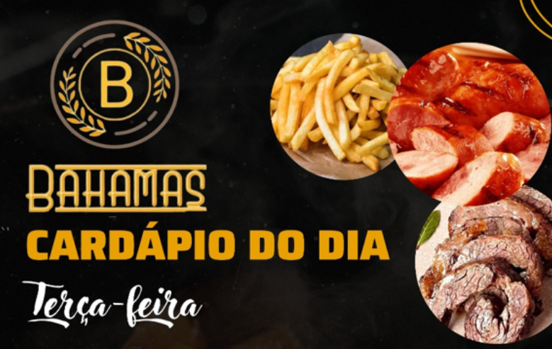 Confira o Cardápio do dia do Restaurante Bahamas