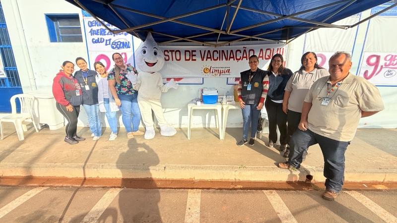 Olímpia amplia vacinação contra a gripe para toda a população e promove mobilização especial no bairro São José