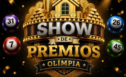 QUINTA É DIA DE SHOW DE PRÊMIOS EM OLÍMPIA! 💰🎉