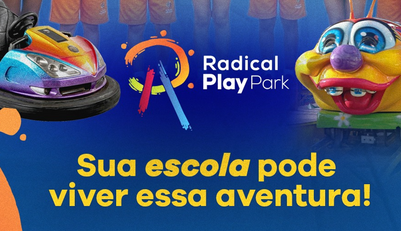 Radical Play Park abre opções especiais para escolas viverem experiências inesquecíveis antes das férias