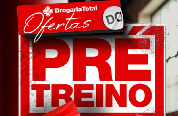 Super Ofertas de Pré-Treino na Drogaria Total!