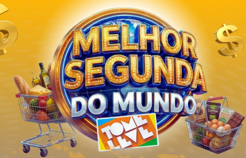 vem aí A MELHOR SEGUNDA-FEIRA DO MUNDO! 🛒💥