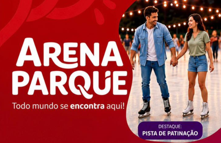 Arena Parque chega a Olímpia com diversão para toda a família, gastronomia e atrações especiais durante a Copa