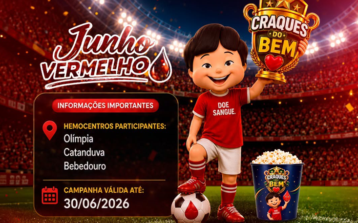Iquegami Supermercados incentiva doação de sangue e presenteia doadores com balde de pipoca personalizado