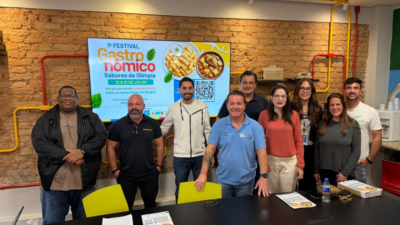 Lançamento do Festival Gastronômico “Sabores de Olímpia” apresenta restaurantes participantes da 1ª edição