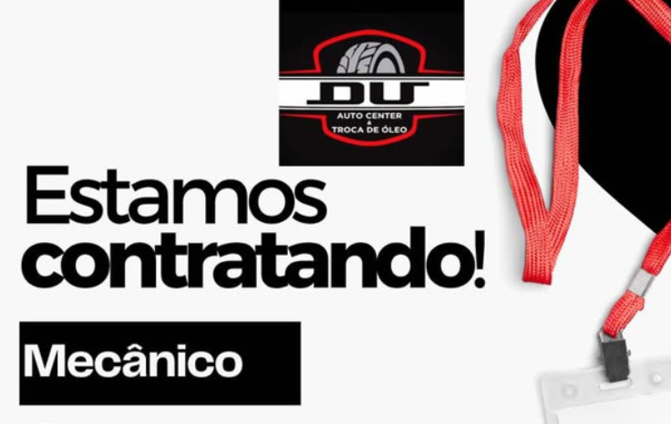 OPORTUNIDADE DE EMPREGO EM OLÍMPIA! 🚗🔧