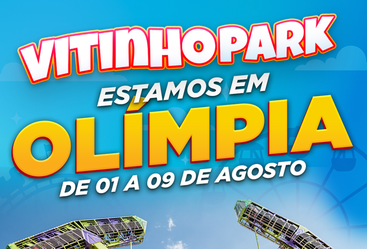 A DIVERSÃO ESTÁ GARANTIDA COM VITINHO PARK, NO FEFOL! 🎉✨