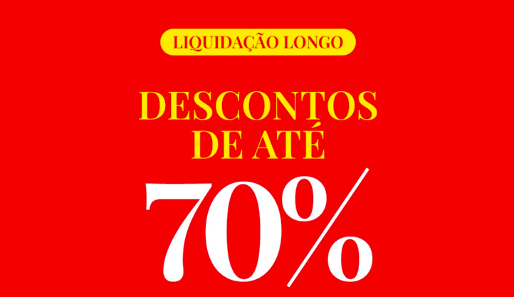 A LIQUIDAÇÃO LONGO CHEGOU COM TUDO! 🔥🚨