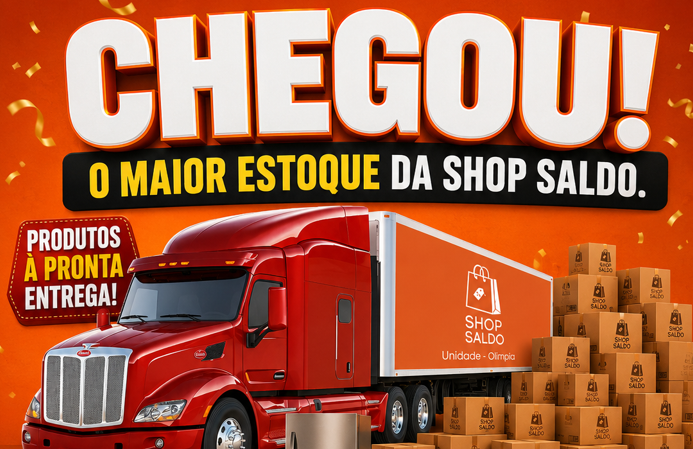É NESTA SEXTA! A GRANDE REINAUGURAÇÃO DA SHOP SALDO EM OLÍMPIA! 🎉🚨