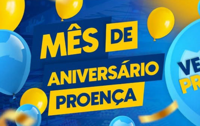 JULHO É MÊS DE ANIVERSÁRIO NO PROENÇA! 💙💛