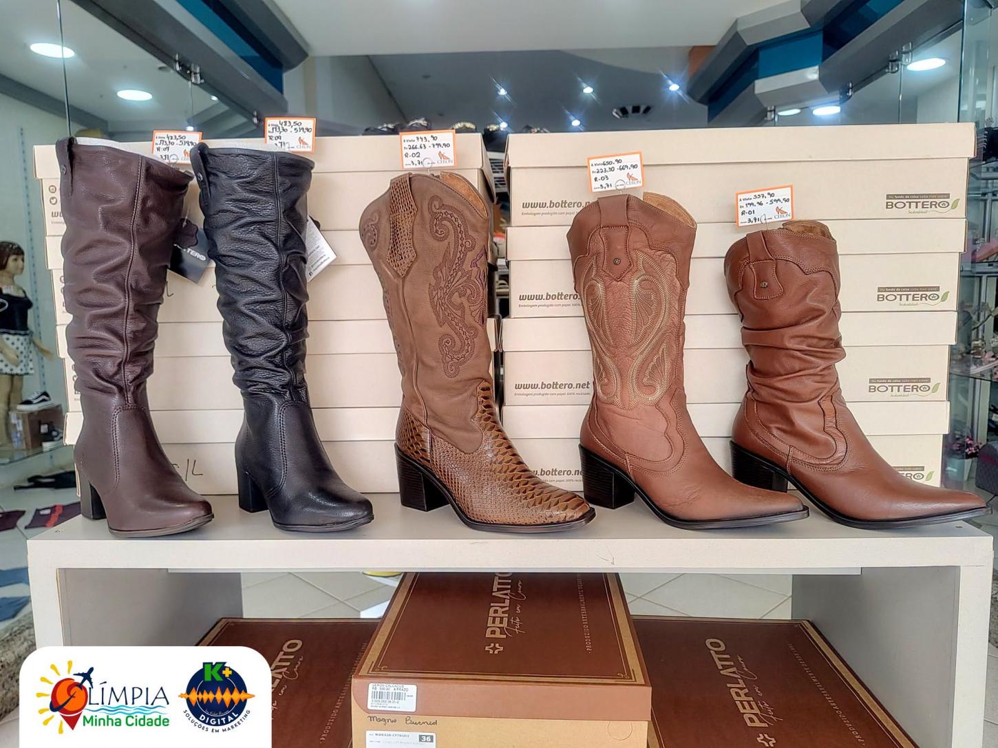 O look perfeito para o FEFOL e para a Festa do Peão começa pelos pés!