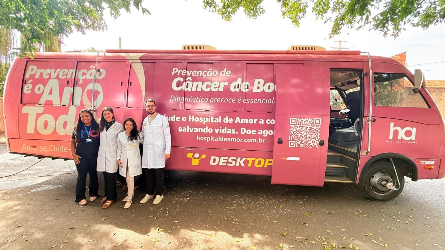 Ônibus de prevenção ao câncer de boca encerra roteiro com 400 atendimentos em Olímpia