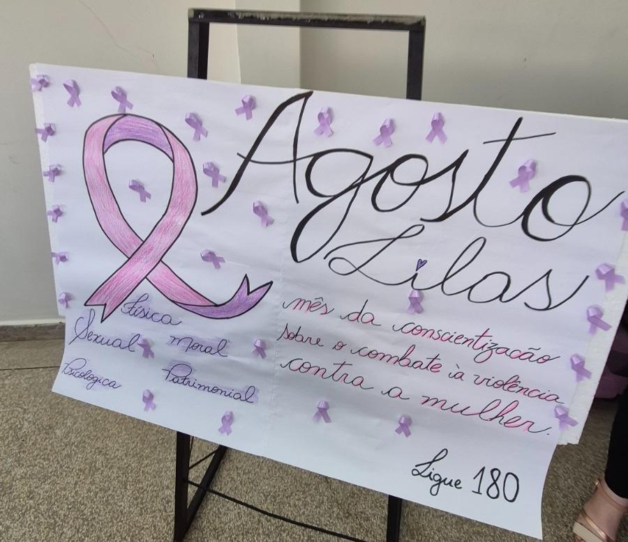 Agosto Lilás: Olímpia promove diálogo sobre a rede de proteção às mulheres nos dias 18 e 19