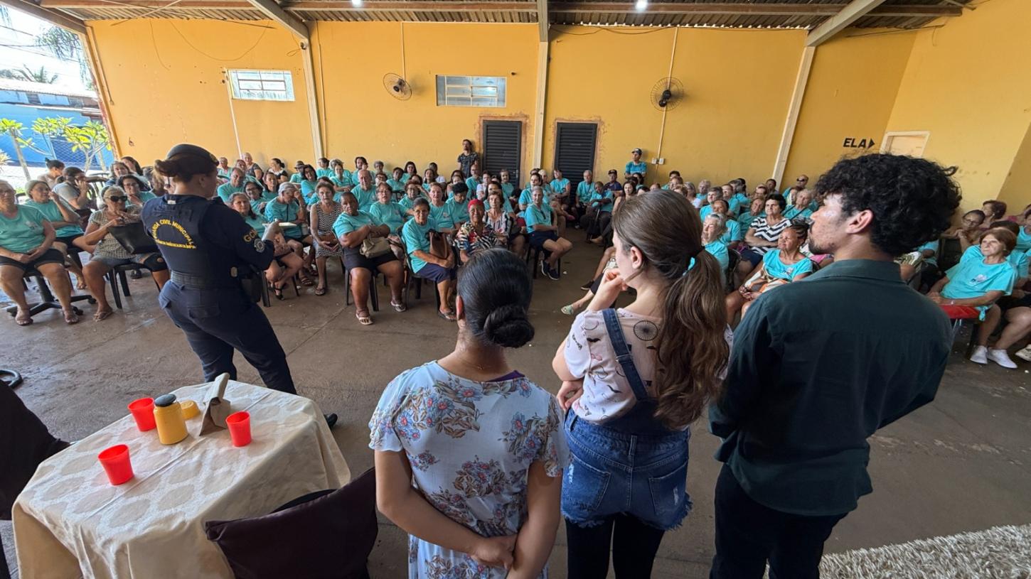 Atividades de conscientização do Agosto Lilás mobilizam 200 pessoas nos CRAS de Olímpia