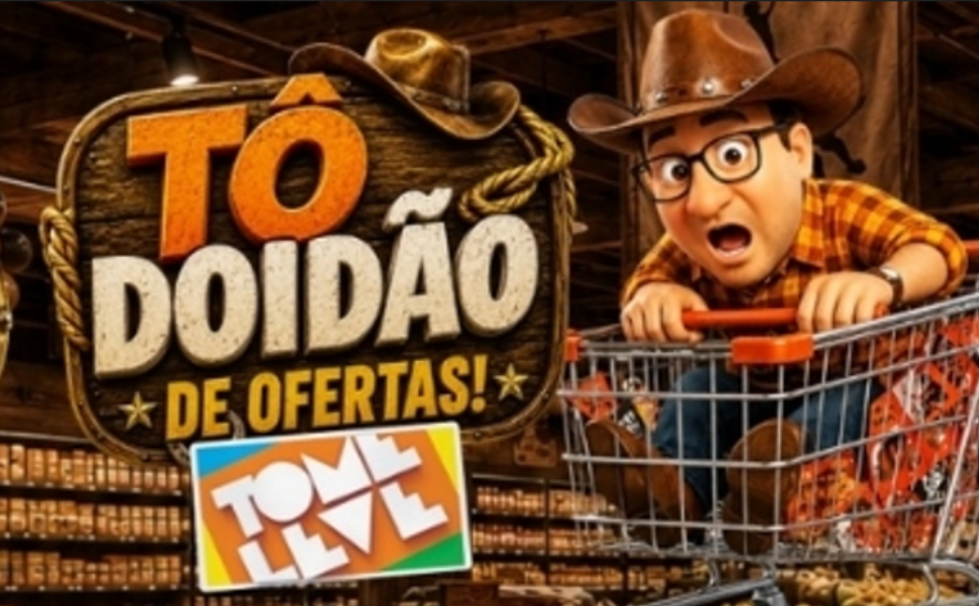 HOJE TEM TÔ DOIDÃO NO TOME LEVE! 
