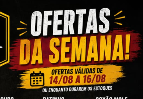 O fim de semana chegou com ofertas imperdíveis na Casa de Carnes Confiança do Amigo Denilson! 🔥🥩