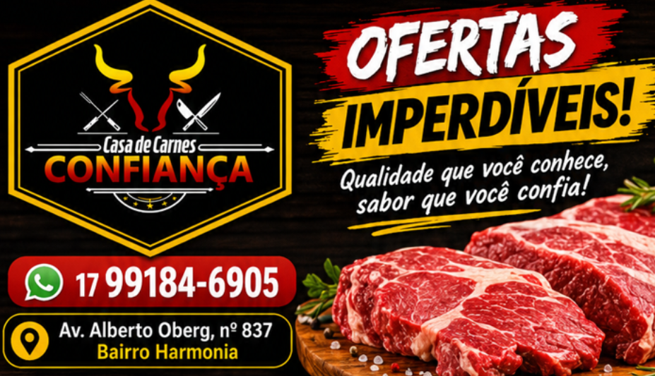 OFERTAS DO FIM DE SEMANA NA CASA DE CARNES CONFIANÇA!