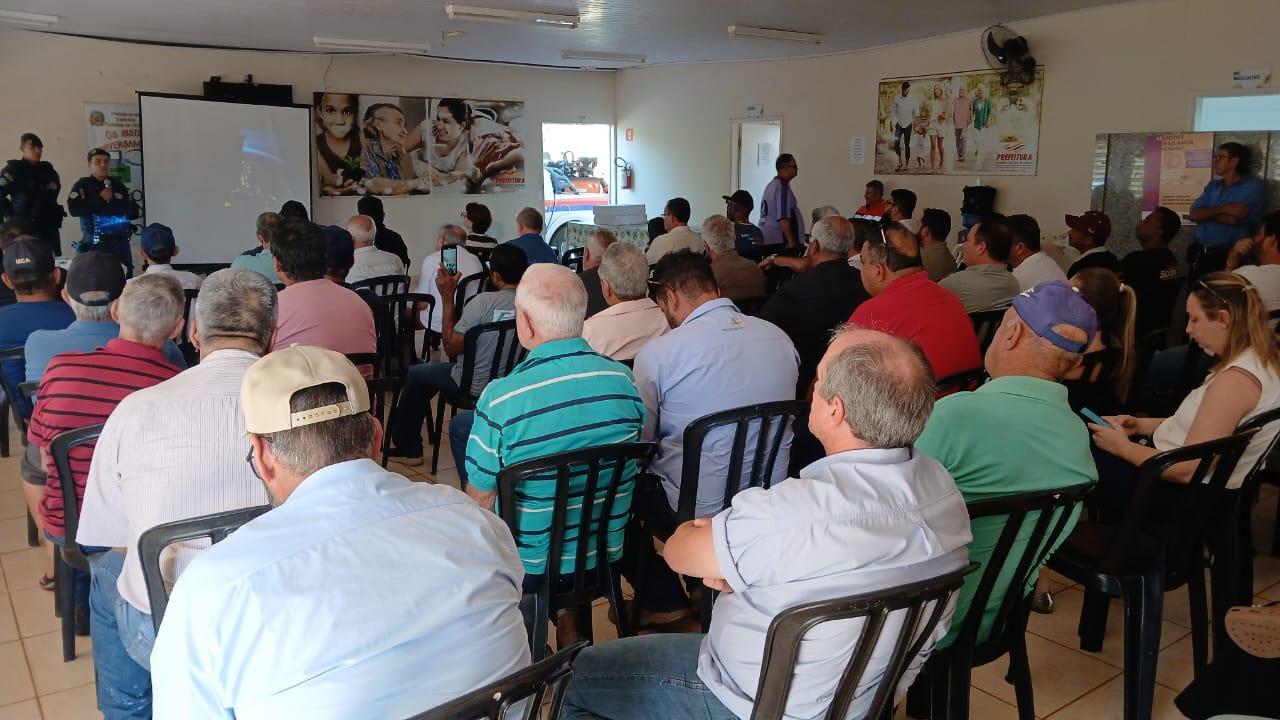 Prefeitura e Defesa Civil iniciam implantação do 1° NUPDEC Rural em Baguaçu