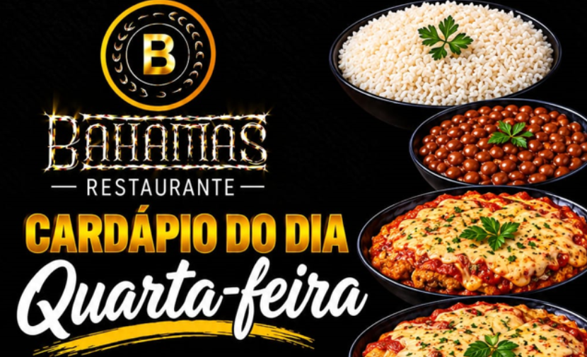 Confira o Cardápio do dia do Restaurante Bahamas