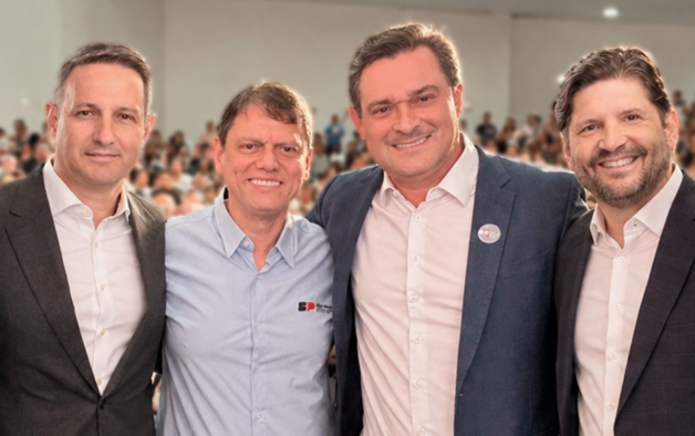 Geninho recebe Tarcísio de Freitas em Olímpia neste sábado