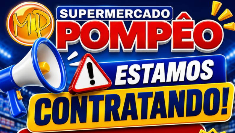 OPORTUNIDADE DE EMPREGO! 🚨