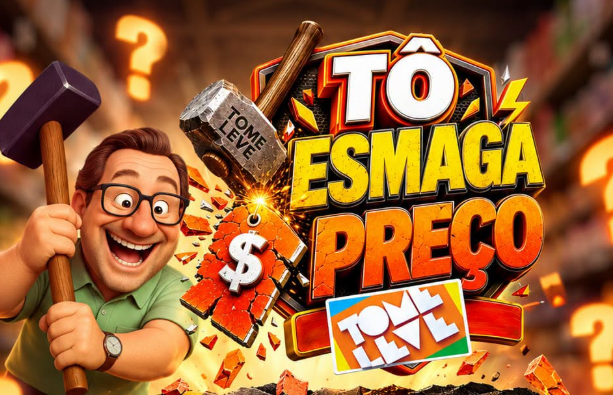 Se preparem, porque amanhã o TOME LEVE VAI ESMAGAR OS PREÇOS! 💥🛒