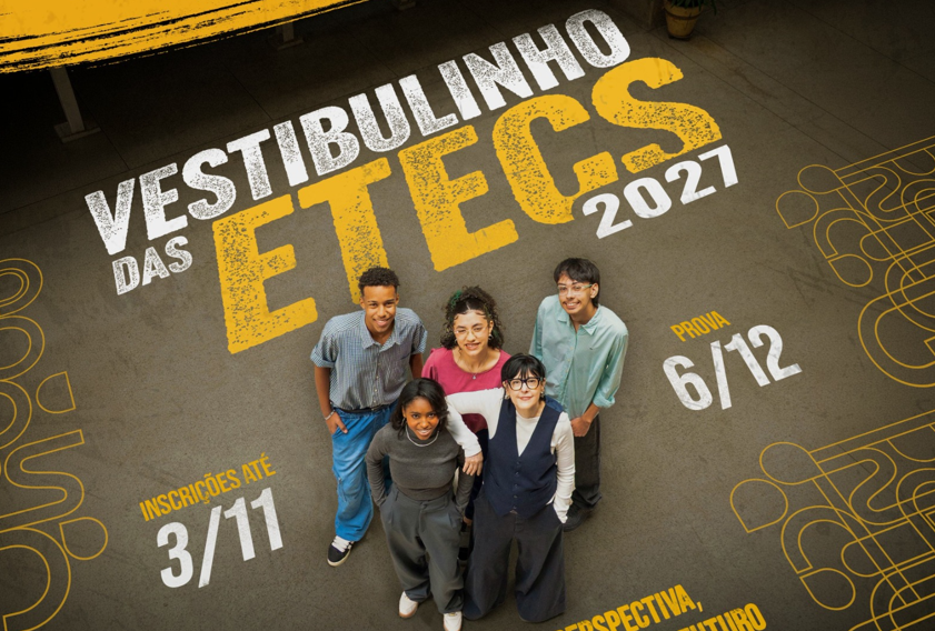 Vestibulinho da Etec de Olímpia inicia inscrições nesta quarta-feira (2) para o 1º semestre de 2027