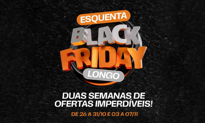 CHEGOU O ESQUENTA BLACK LONGO!