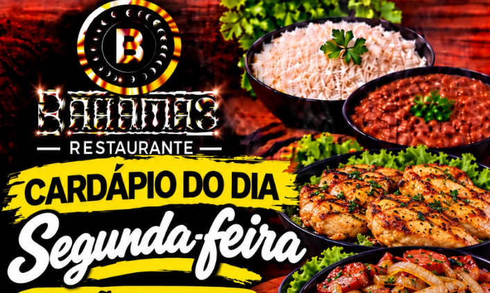 Confira o Cardápio do dia do Restaurante Bahamas