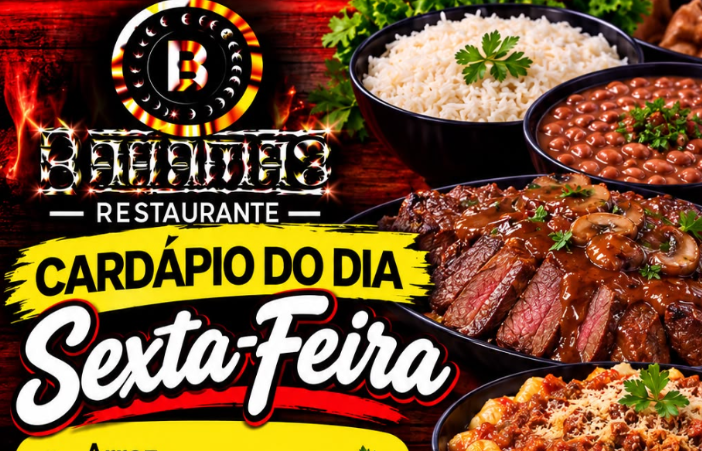 Confira o Cardápio do dia do Restaurante Bahamas