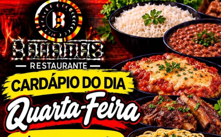 Confira o Cardápio do dia do Restaurante Bahamas
