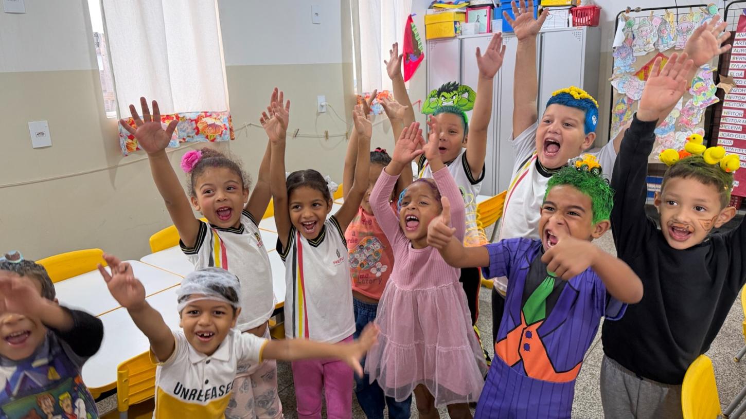 Escolas municipais promovem programação especial em comemoração ao Mês das Crianças em Olímpia