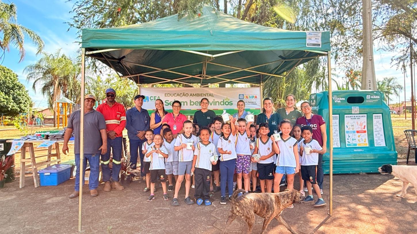 Olímpia+Viva chega a Ribeiro dos Santos com ação de educação ambiental na sexta (16)