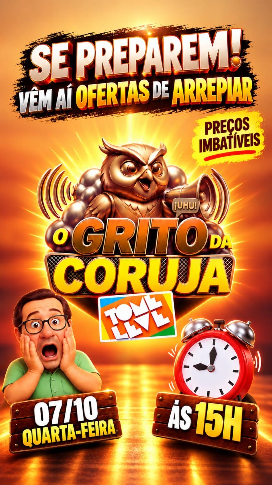 O Grito da Coruja Tome Leve