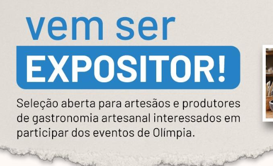 Prefeitura de Olímpia segue com inscrições abertas para expositores do Mercado de Natal e Feira nas Férias até 3 de novembro