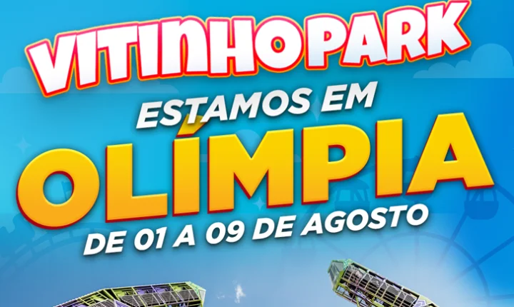 A DIVERSÃO ESTÁ GARANTIDA COM VITINHO PARK, NO FEFOL! 🎉✨