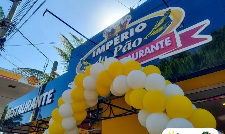 A Império do Pão Padaria e Restaurante está em clima de comemoração! 