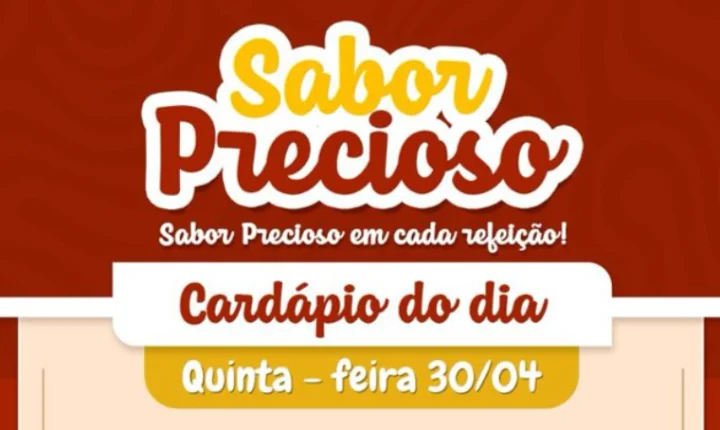 Almoço caprichado é no Sabor Precioso!