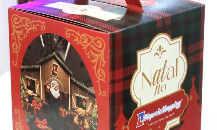 Chegada Do Papai Noel Marca Início Da Campanha De Natal Do Riopreto Shopping
