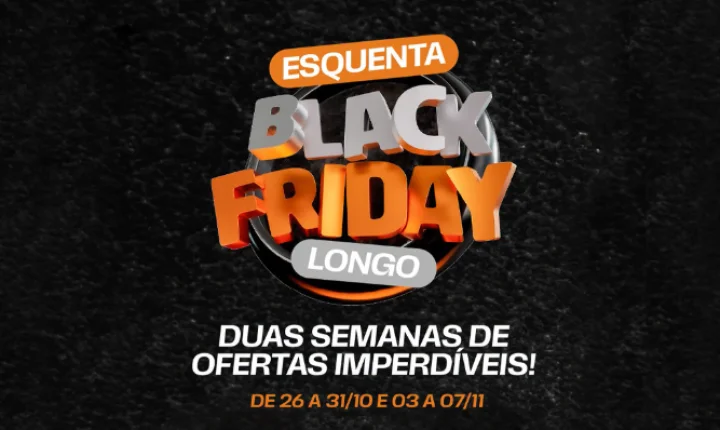 CHEGOU O ESQUENTA BLACK LONGO!