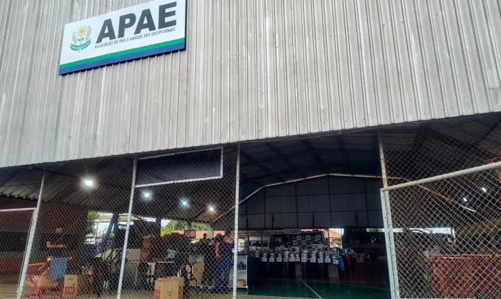COMEÇOU! Mega Feirão Beneficente Eirilar movimenta Olímpia com ofertas e solidariedade em parceria com a APAE