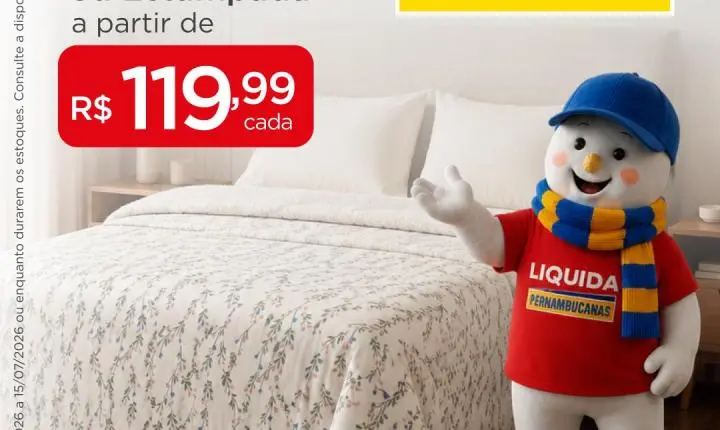 COMEÇOU O LIQUIDA PERNAMBUCANAS!