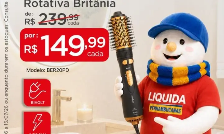 COMEÇOU O LIQUIDA PERNAMBUCANAS!