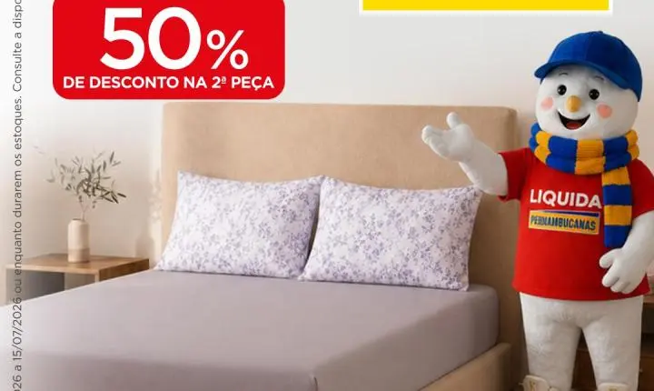 COMEÇOU O LIQUIDA PERNAMBUCANAS!