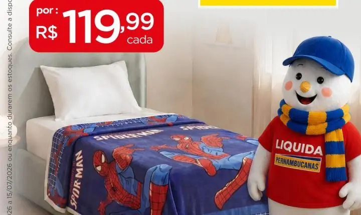 COMEÇOU O LIQUIDA PERNAMBUCANAS!