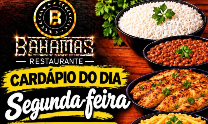 Confira o Cardápio do dia do Restaurante Bahamas